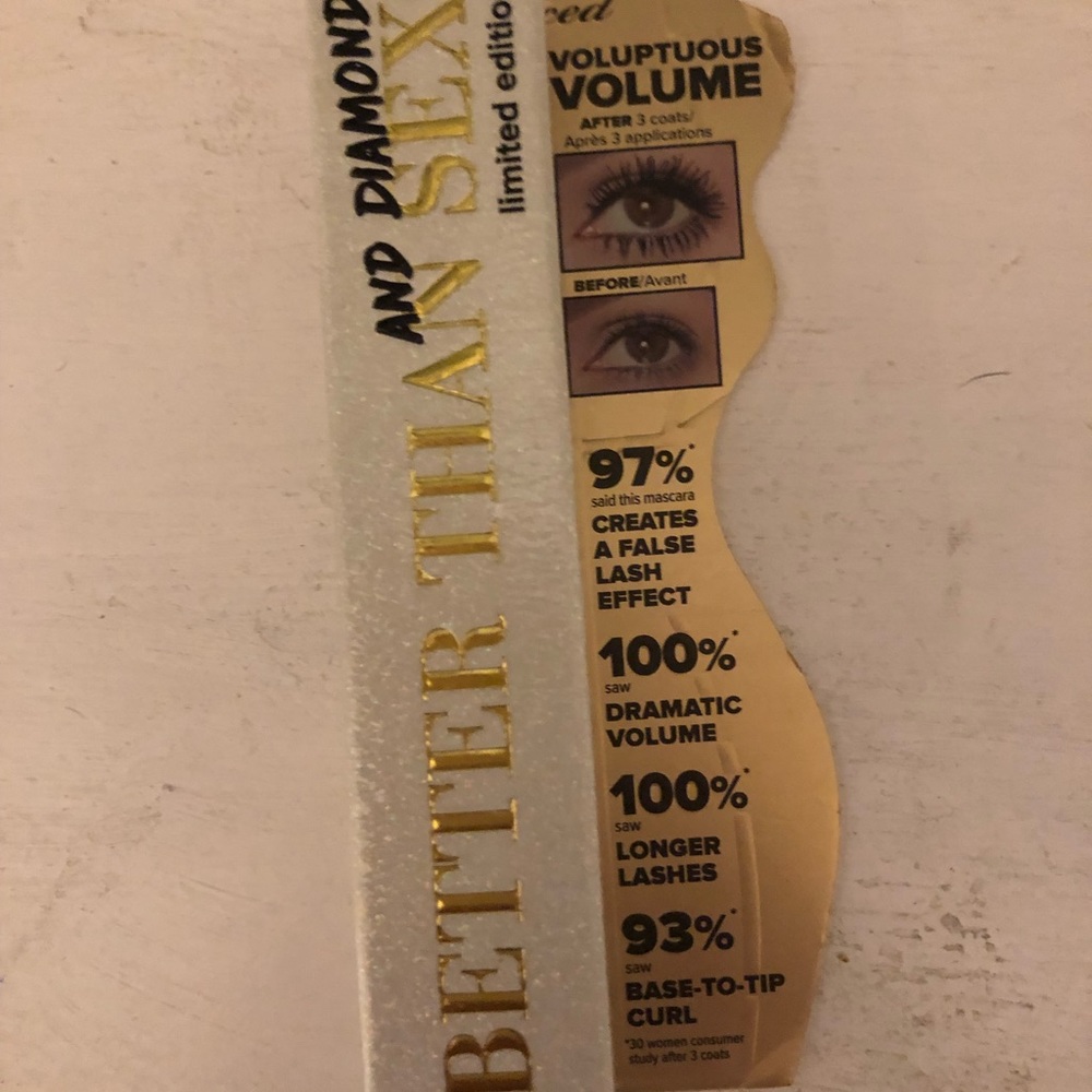 $20 Better Than Sex limited diamonds mascara